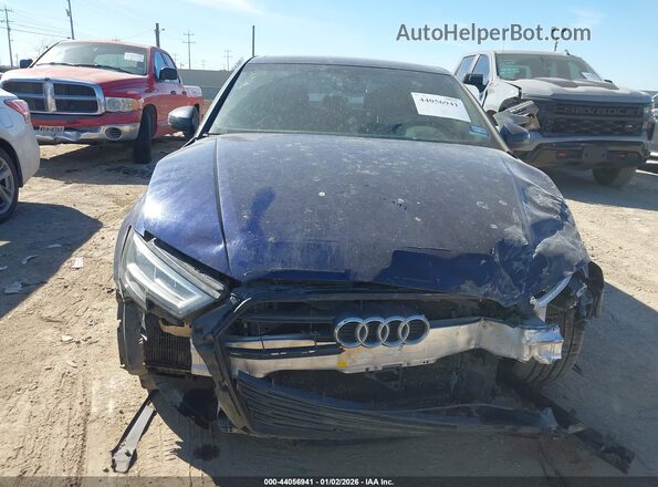 WAUB1GFF6H1032125 2017 AUDI S3 Синий Вид щитка приборов