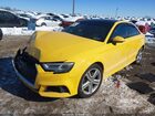 2017 Audi S3 2.0t Premium Plus Желтый vin: WAUB1GFF8H1023281
