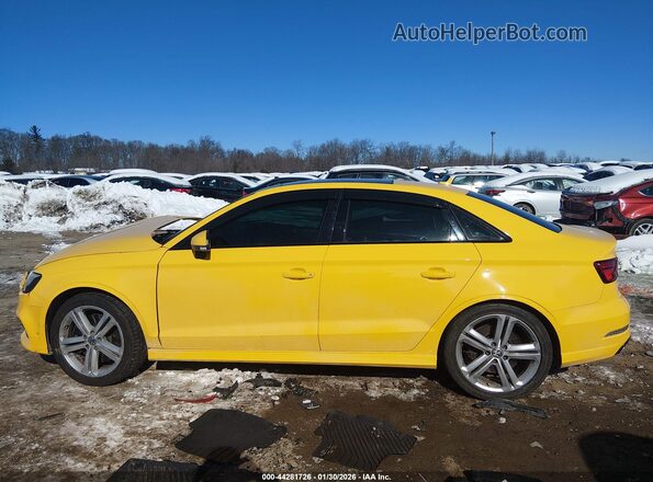WAUB1GFF8H1023281 2017 AUDI S3 Желтый Панорамный вид салона 360°