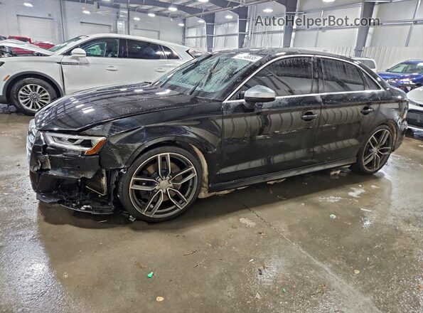 WAUB1GFFXH1011505 2017 AUDI S3 Black Передня ліва чверть