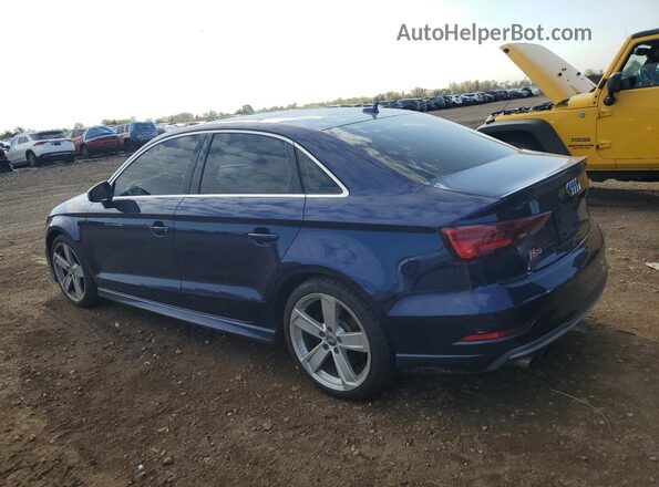 WAUB1GFFXH1069808 2017 AUDI S3 Синий Задняя левая четверть