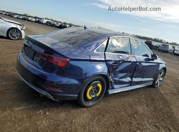 WAUB1GFFXH1069808 2017 AUDI S3 Синий Задняя правая четверть