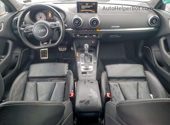 WAUB1HFF1G1007024 2016 AUDI S3 White Widok deski rozdzielczej
