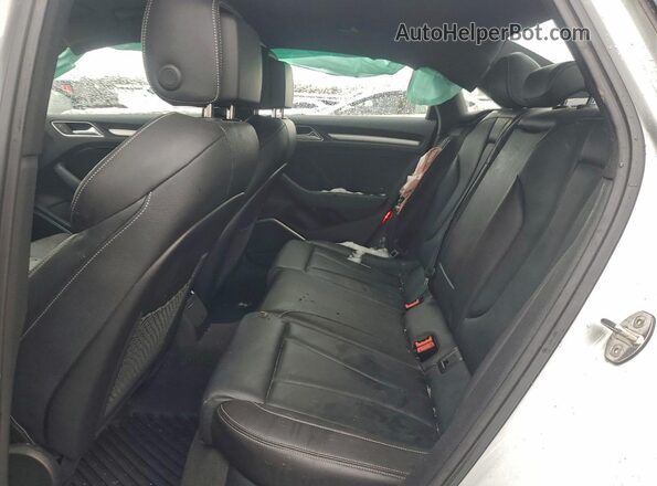 WAUB1HFF1G1007024 2016 AUDI S3 White Widok tylnych siedzeń