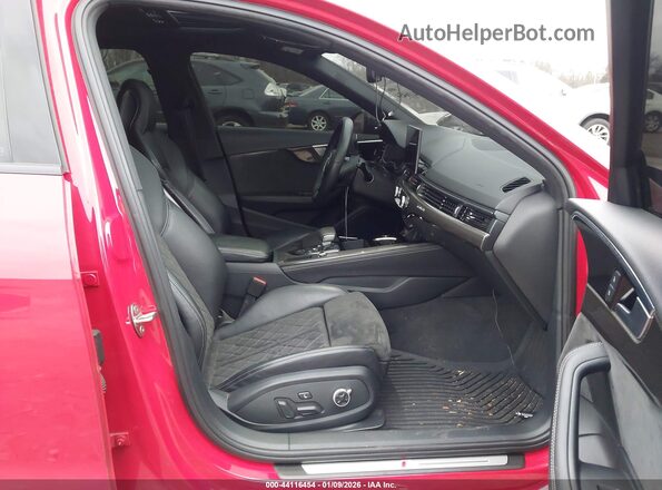 WAUB4AF41LA050298 2020 AUDI S4 Red Vista interior delantera