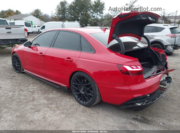 WAUB4AF41LA050298 2020 AUDI S4 Red Trasero izquierdo
