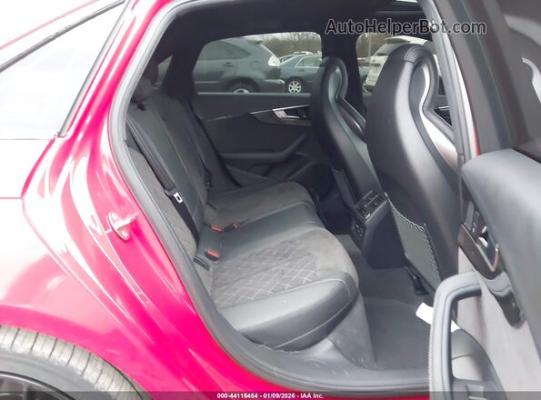 WAUB4AF41LA050298 2020 AUDI S4 Red Vista de la etiqueta del VIN