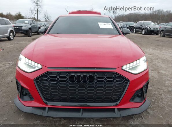WAUB4AF41LA050298 2020 AUDI S4 Red Vista del cuadro de instrumentos