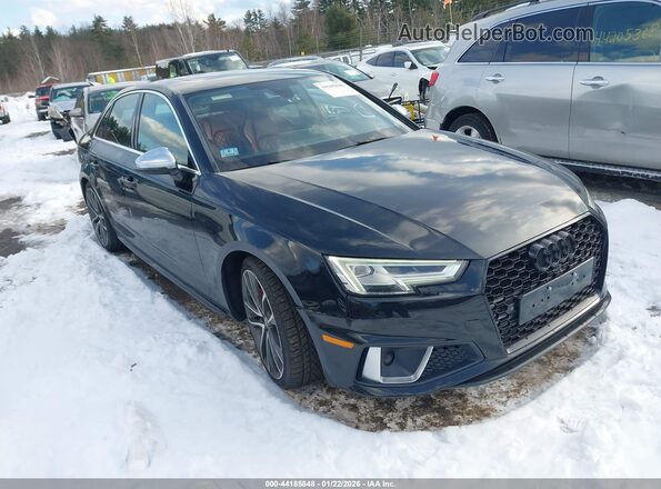 WAUB4AF42KA003943 2019 AUDI S4 Black Widok wnętrza z tyłu