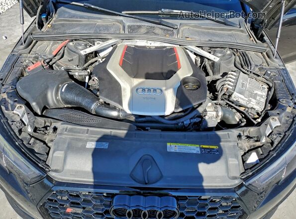 WAUB4AF43KA062483 2019 AUDI S4 Black Widok wnętrza z tyłu
