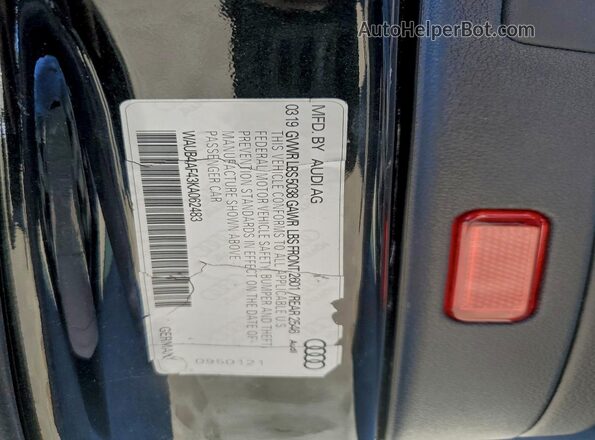 WAUB4AF43KA062483 2019 AUDI S4 Black Widok komory silnika