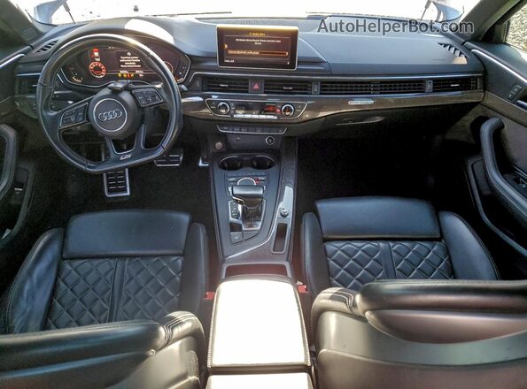 WAUB4AF43KA062483 2019 AUDI S4 Black Widok deski rozdzielczej