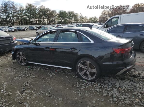 WAUB4AF45NA009501 2022 AUDI S4 Black Задня ліва чверть