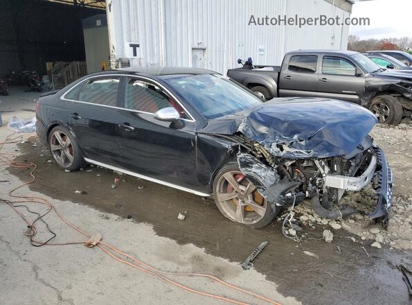 WAUB4AF45NA009501 2022 AUDI S4 Black Передня права чверть
