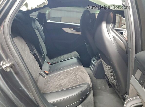 WAUB4AF47KA119591 2019 AUDI S4 Gray Հետևի նստատեղերի տեսք