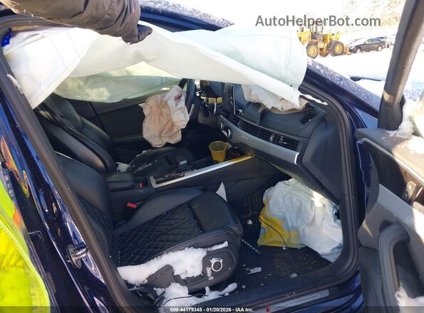 WAUB4AF47MA017467 2021 AUDI S4 Синий Вид салона спереди