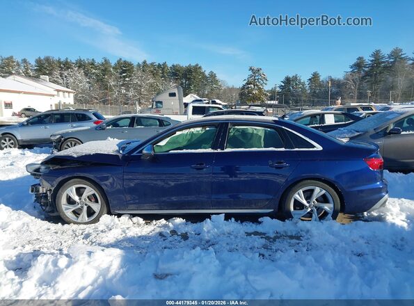 WAUB4AF47MA017467 2021 AUDI S4 Синий 