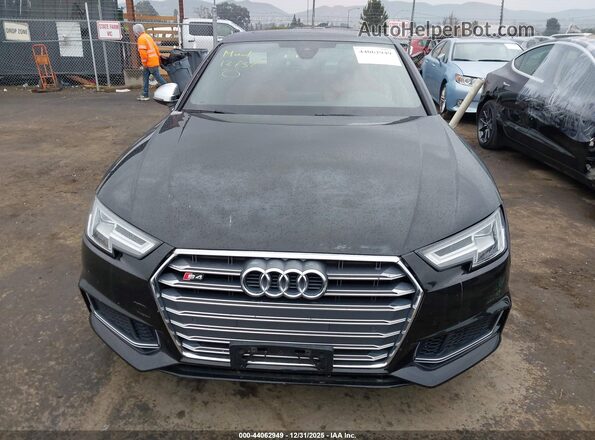 WAUB4AF48JA201764 2018 AUDI S4 Black Widok wnętrza z tyłu