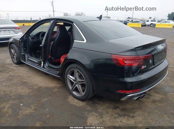WAUB4AF48JA201764 2018 AUDI S4 Black Tył lewy