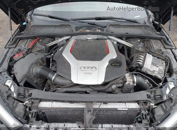 WAUB4AF48JA201764 2018 AUDI S4 Black Widok z tyłu