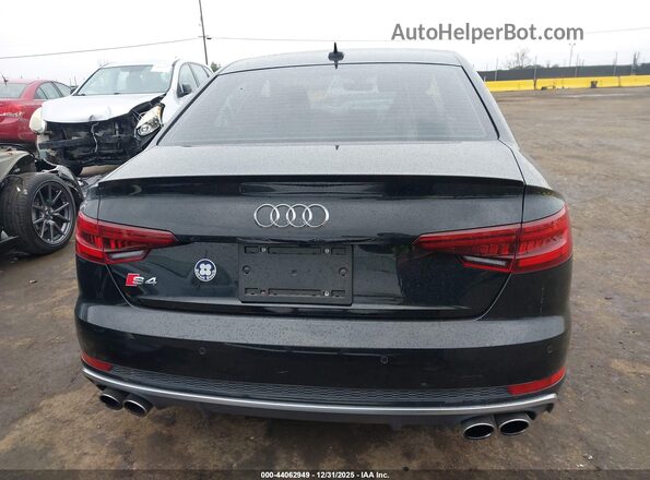 WAUB4AF48JA201764 2018 AUDI S4 Black 