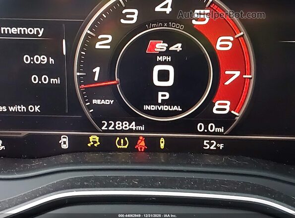 WAUB4AF48JA201764 2018 AUDI S4 Black 