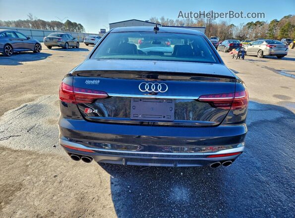 WAUB4AF49MA026218 2021 AUDI S4 Black უკანა ხედი