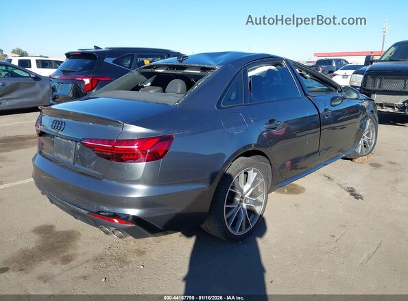 WAUB4AF49NA033249 2022 AUDI S4 Серый Задняя правая четверть