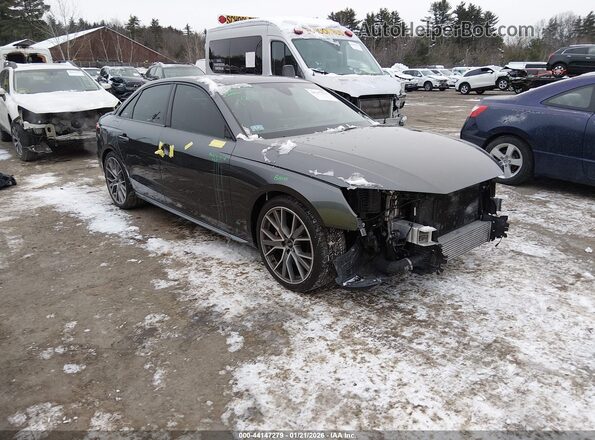WAUB4AF4XMA086587 2021 AUDI S4 Gray Przód prawy