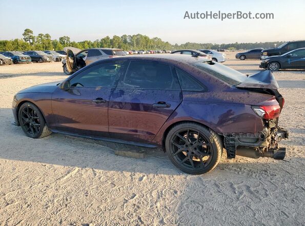 WAUB4AF4XPA009948 2023 AUDI S4 Purple Tył lewy