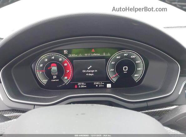 WAUB4CF53SA012770 2025 AUDI S5 Blue Հետևի նստատեղերի տեսք