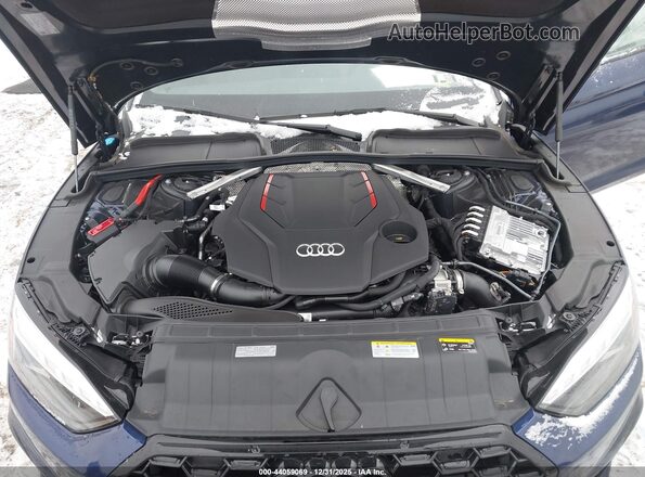 WAUB4CF53SA012770 2025 AUDI S5 Blue Հետևի տեսք
