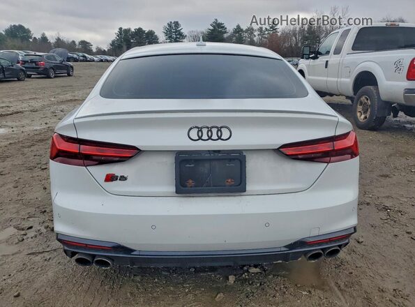 WAUB4CF54LA001598 2020 AUDI S5 White უკანა ხედი