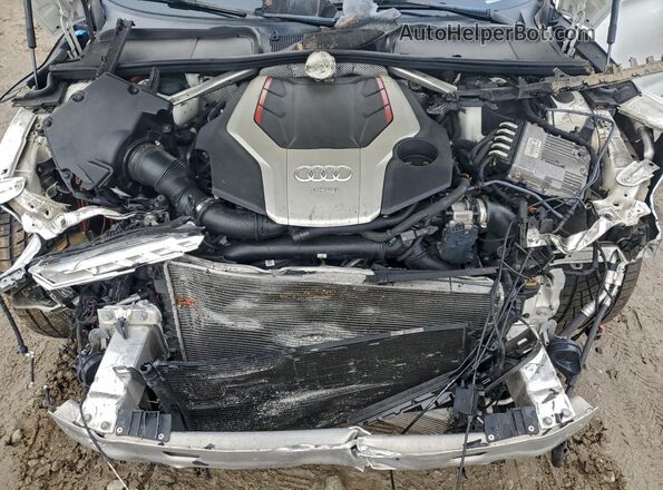 WAUB4CF54LA001598 2020 AUDI S5 White უკანა სალონის ხედი