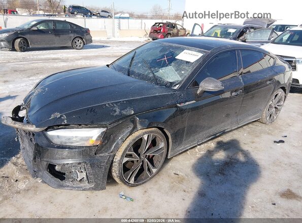 WAUB4CF56MA018551 2021 AUDI S5 Black Przód lewy