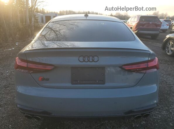 WAUB4CF56MA044454 2021 AUDI S5 Gray Вид ззаду