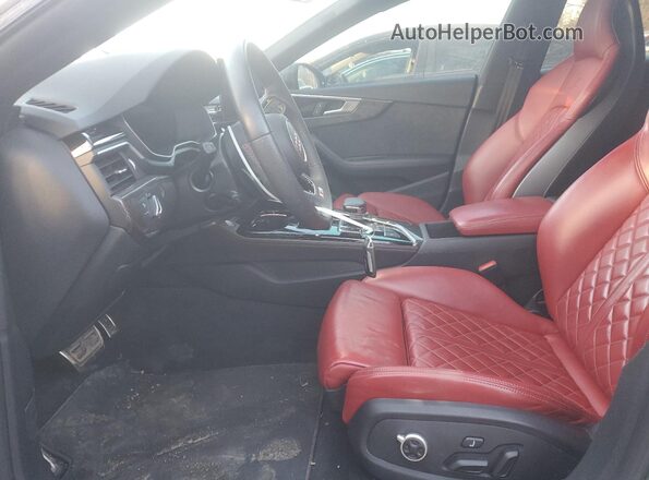 WAUB4CF56MA044454 2021 AUDI S5 Gray Вид салону спереду
