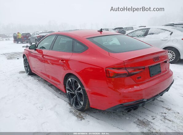 WAUB4CF56PA014553 2023 AUDI S5 Red Trasero izquierdo