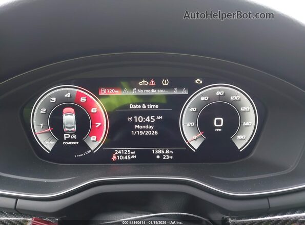 WAUB4CF56PA014553 2023 AUDI S5 Red Vista de los asientos traseros