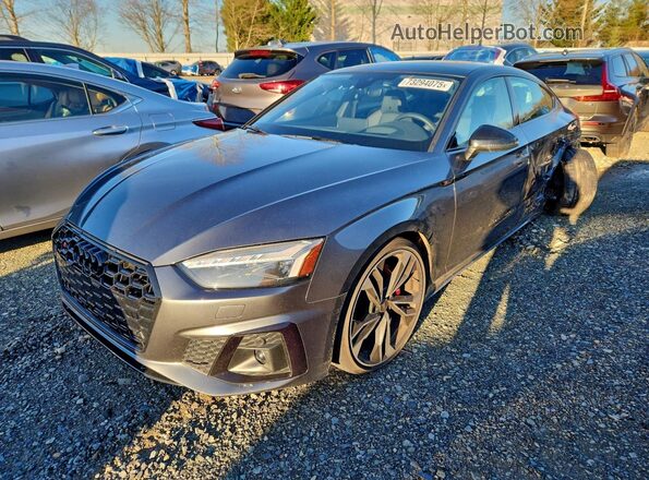 WAUB4CF56PA062134 2023 AUDI S5 Charcoal Передня ліва чверть