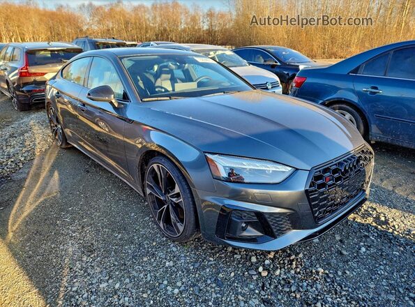 WAUB4CF56PA062134 2023 AUDI S5 Charcoal Передня права чверть