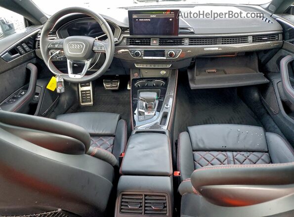 WAUB4CF56PA062134 2023 AUDI S5 Charcoal Вид панелі приладів