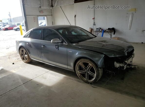 WAUBGAFL5GA008687 2016 AUDI S4 Серый Передняя правая четверть