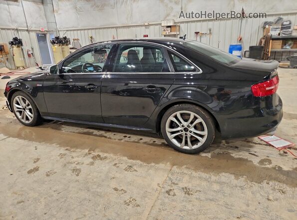 WAUBGAFL8GA000986 2016 AUDI S4 Черный Задняя левая четверть