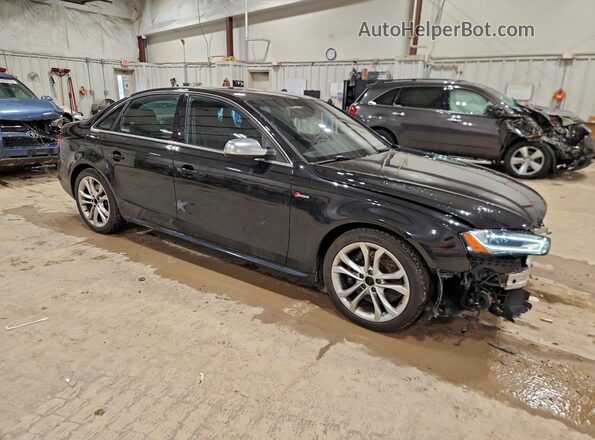 WAUBGAFL8GA000986 2016 AUDI S4 Черный Передняя правая четверть