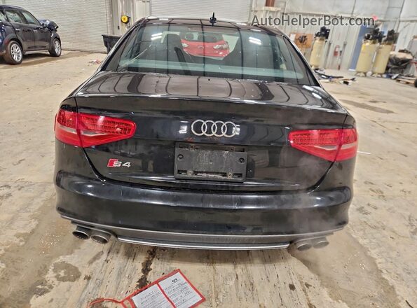 WAUBGAFL8GA000986 2016 AUDI S4 Черный Вид сзади