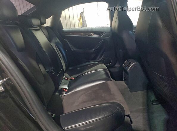 WAUBGAFL9GA001550 2016 AUDI S4 Черный Вид задних сидений