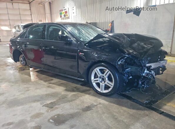 WAUBGAFL9GA001550 2016 AUDI S4 Черный Передняя правая четверть