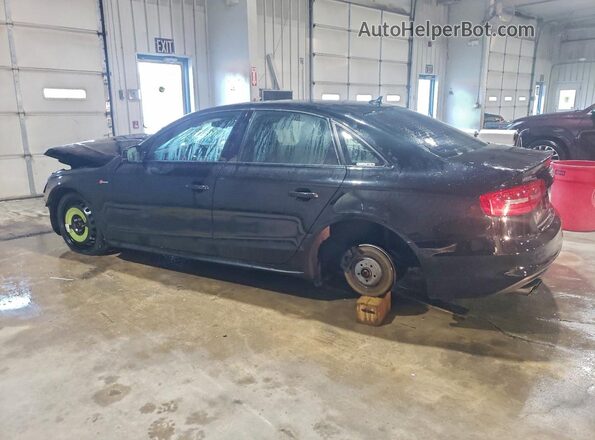WAUBGAFL9GA001550 2016 AUDI S4 Черный Задняя левая четверть