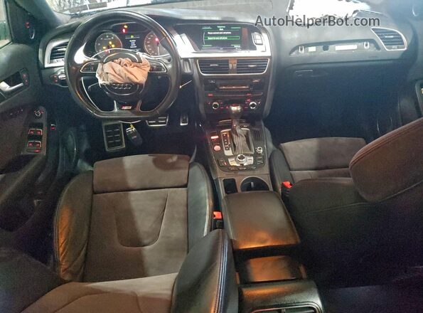 WAUBGAFL9GA001550 2016 AUDI S4 Черный Вид панели приборов